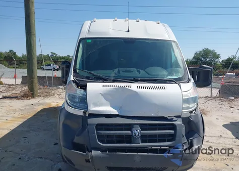 2016 Ram Promaster 2500 High Roof from USA, damaged, VIN 3C6TRVCG9GE107680